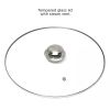 5-Quart Stainless Steel Dutch Oven with Glass Lid